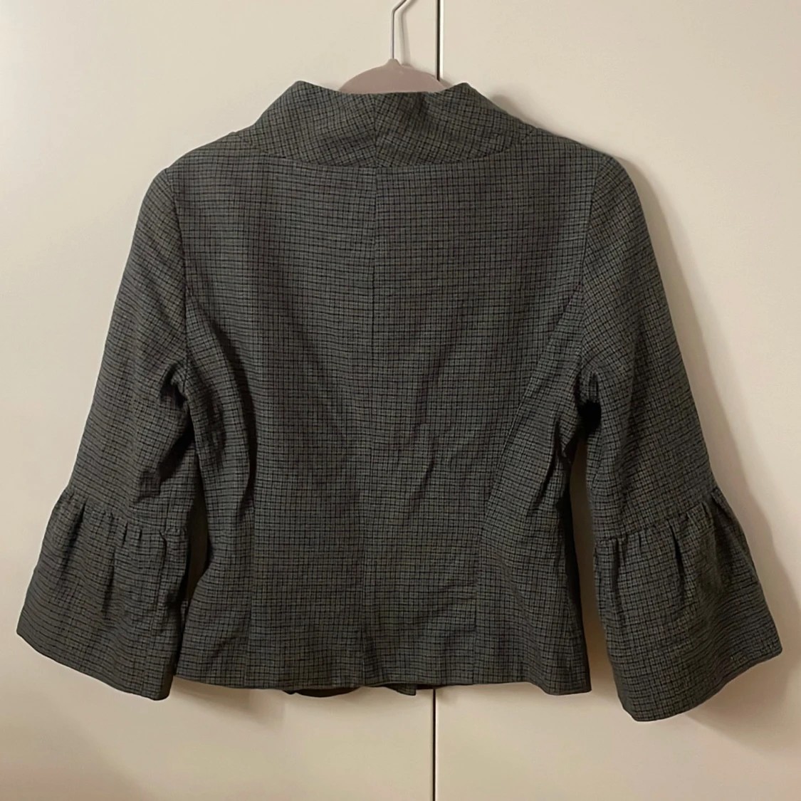 Grå rutig kavaj från Topshop - 90