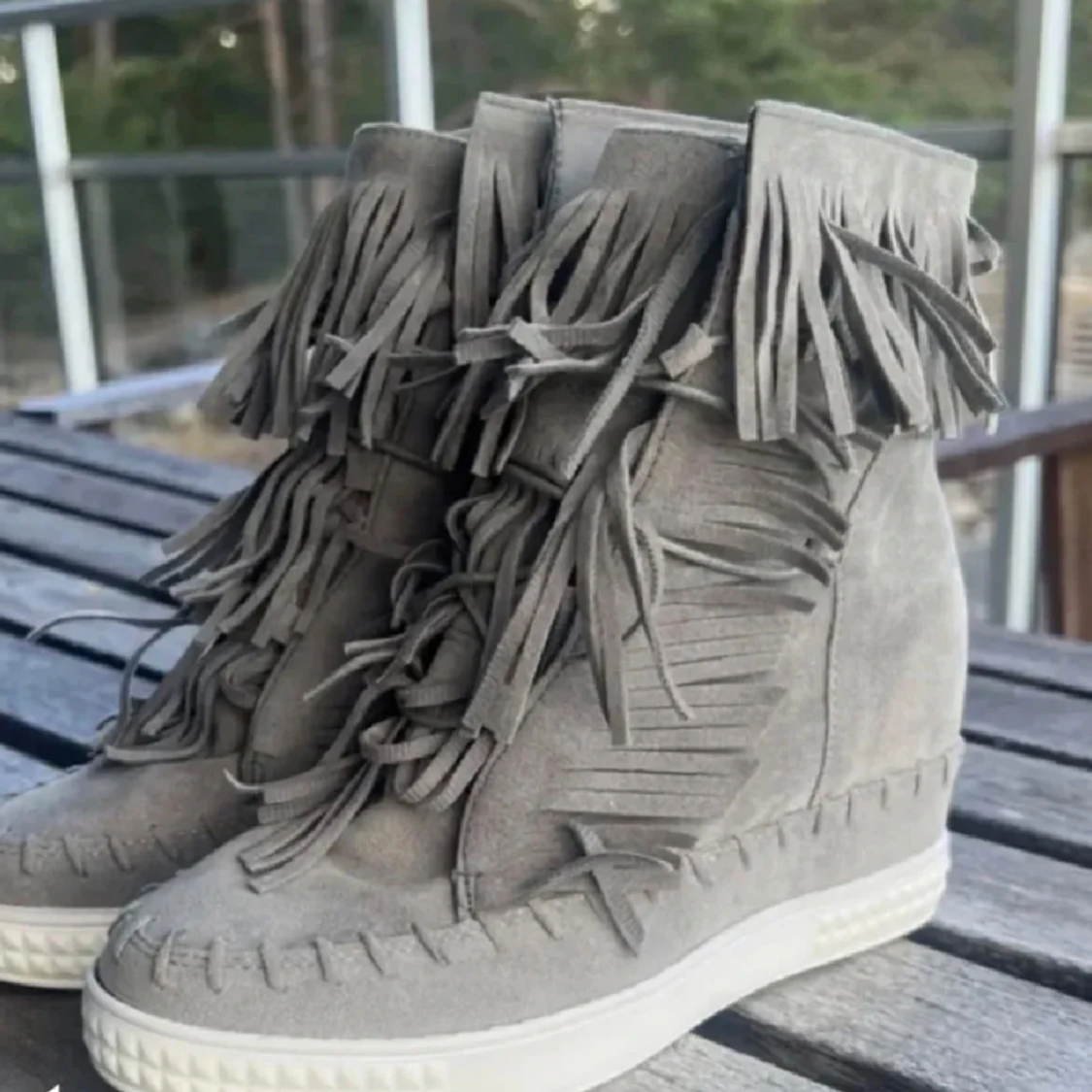 Grå Frans skor - 90