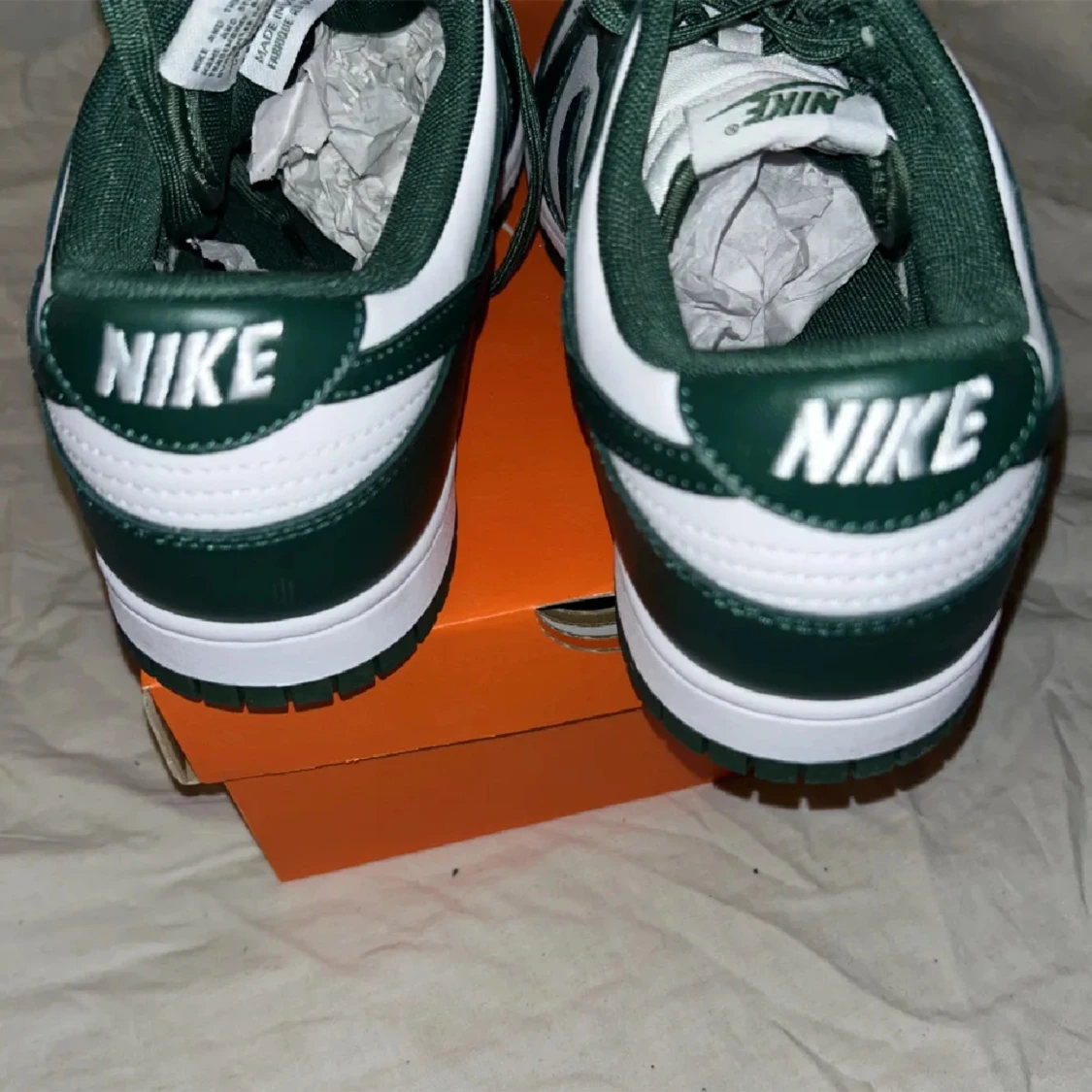 Satin Green Dunks Grön 42 - 90