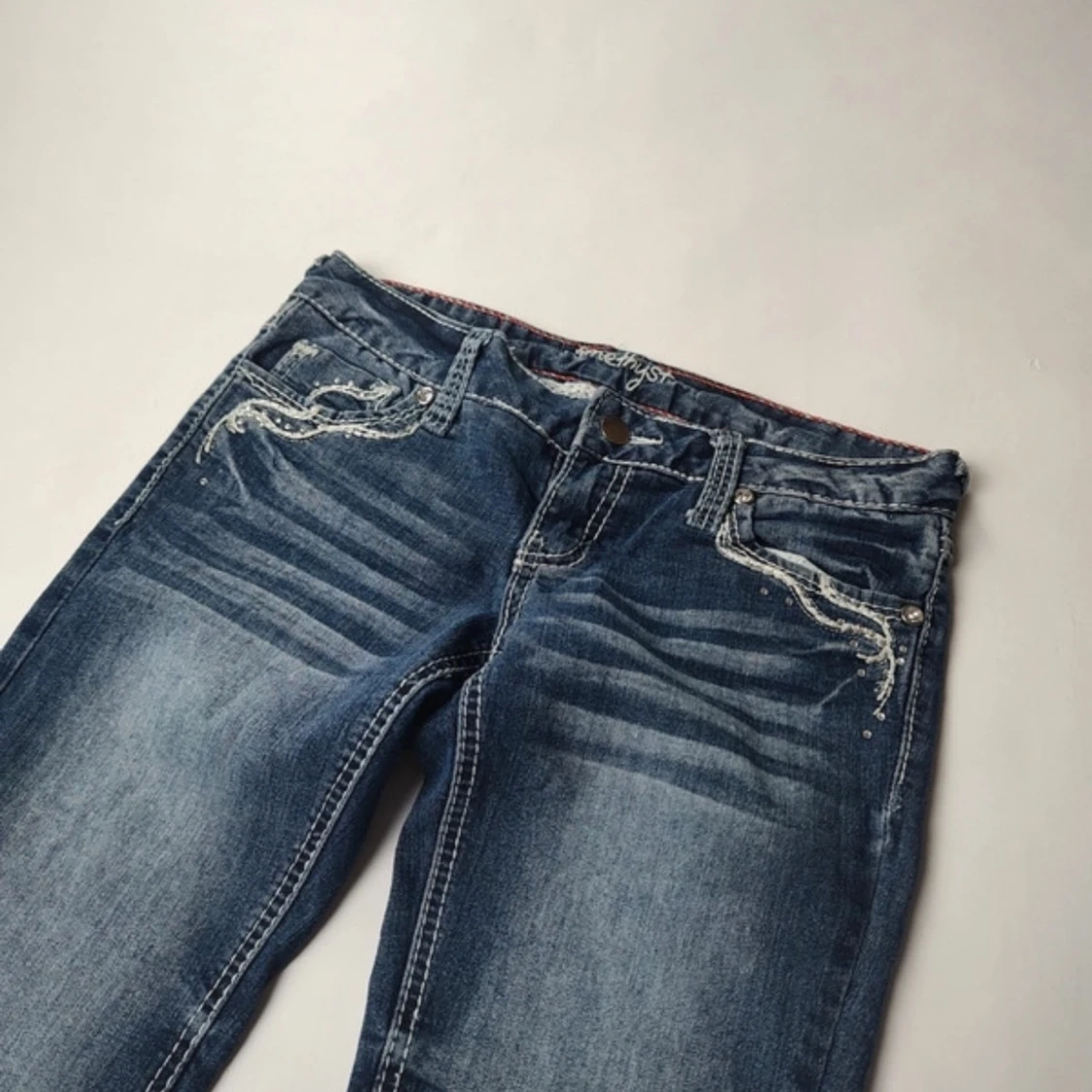 lågmidjade Flared jeans - 92