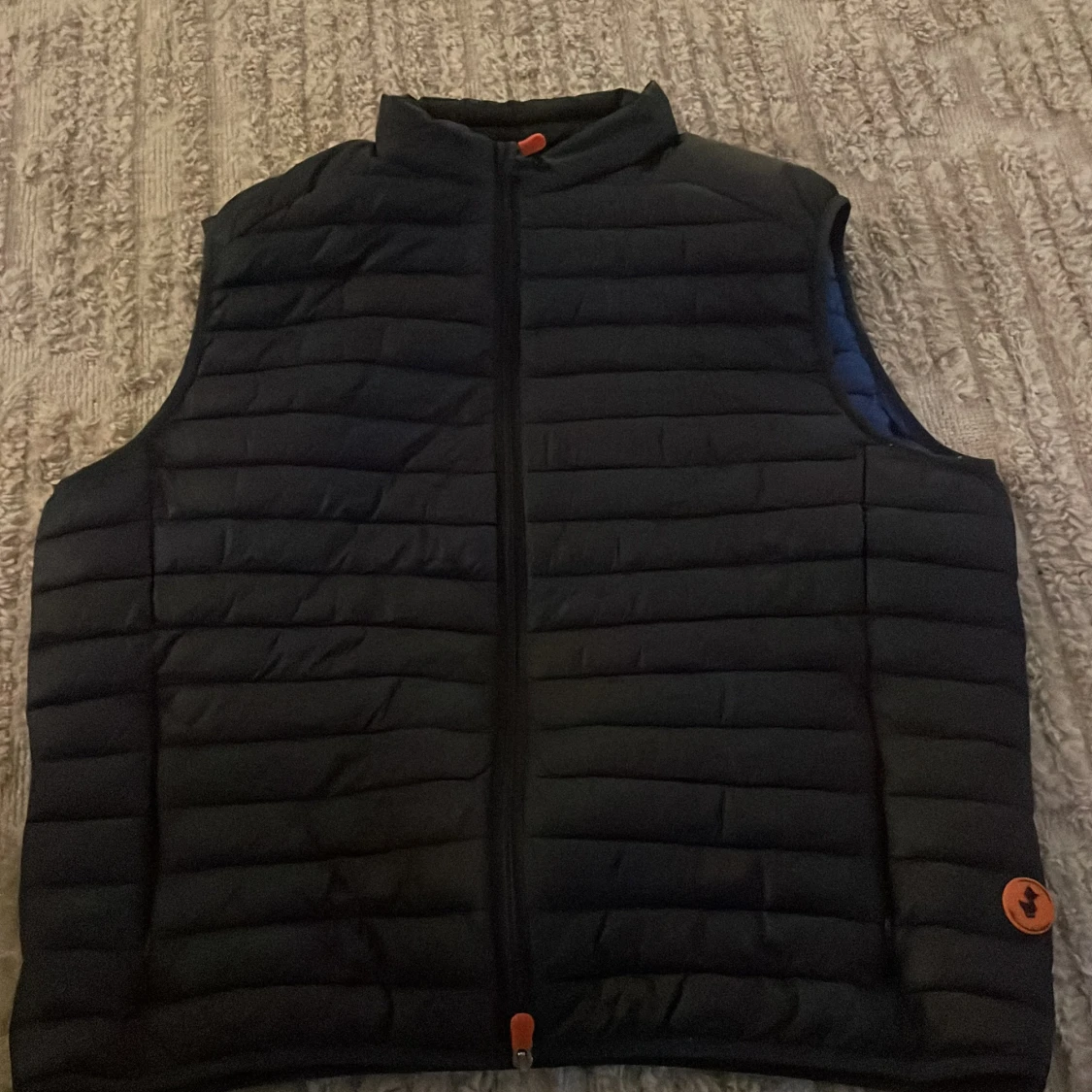 Save the duck väst marinblå