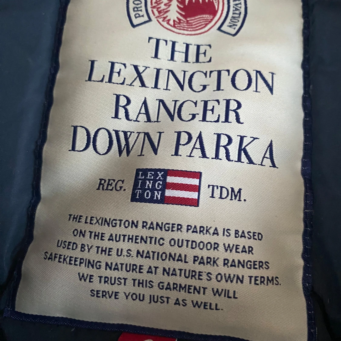 Grön dunparkas från Lexington - 90