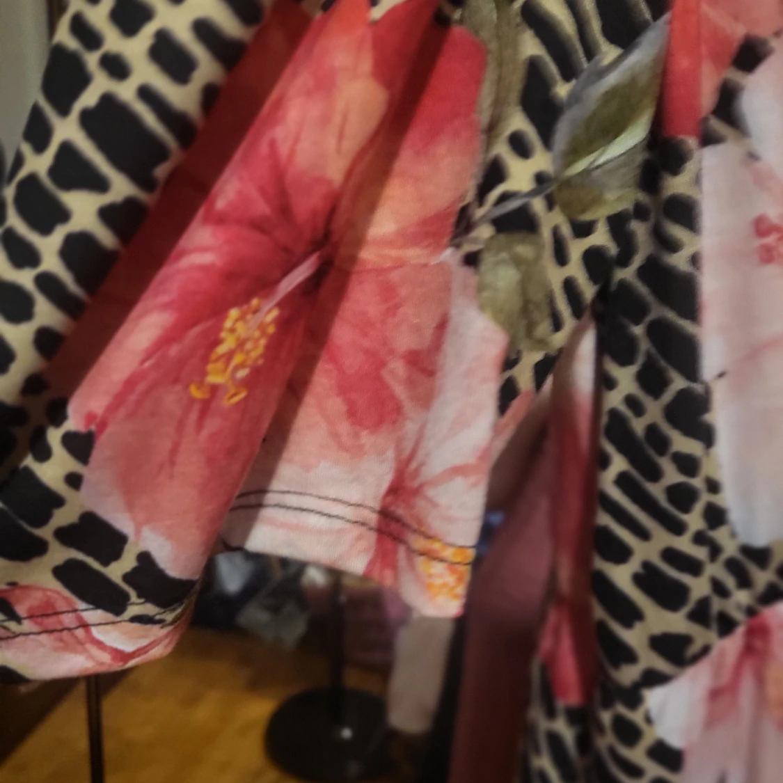 Flot leopard kjole  - 93