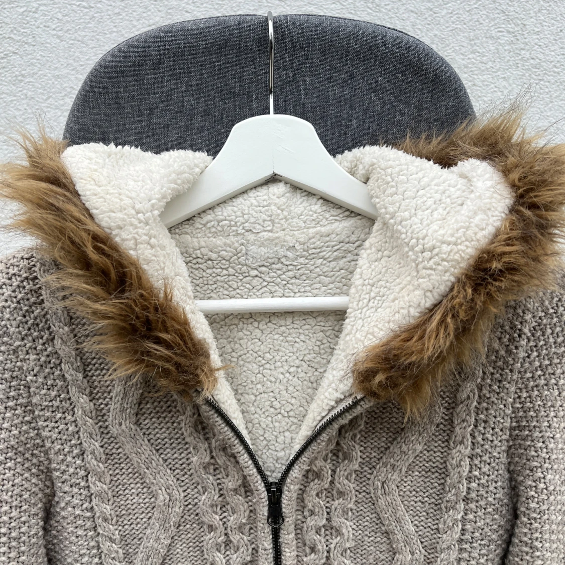 Stickad cardigan  - 90