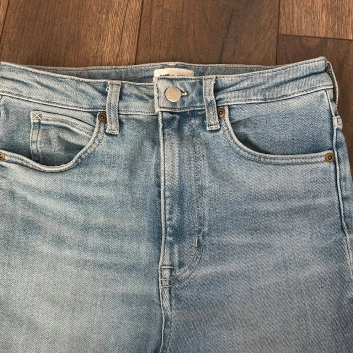 Ljusblå jeans från Lee x H&M - 92