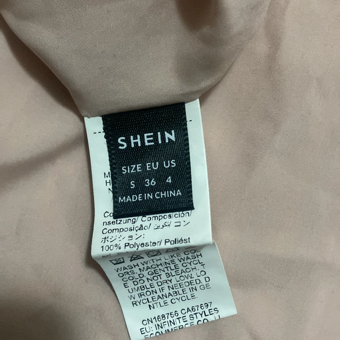 Ljusrosa klänning från SHEIN - 91