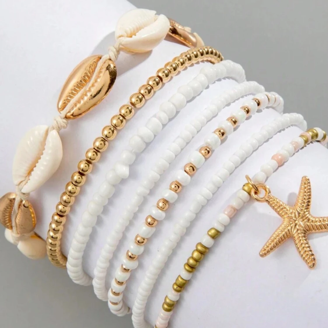 Set med armband i strandstil