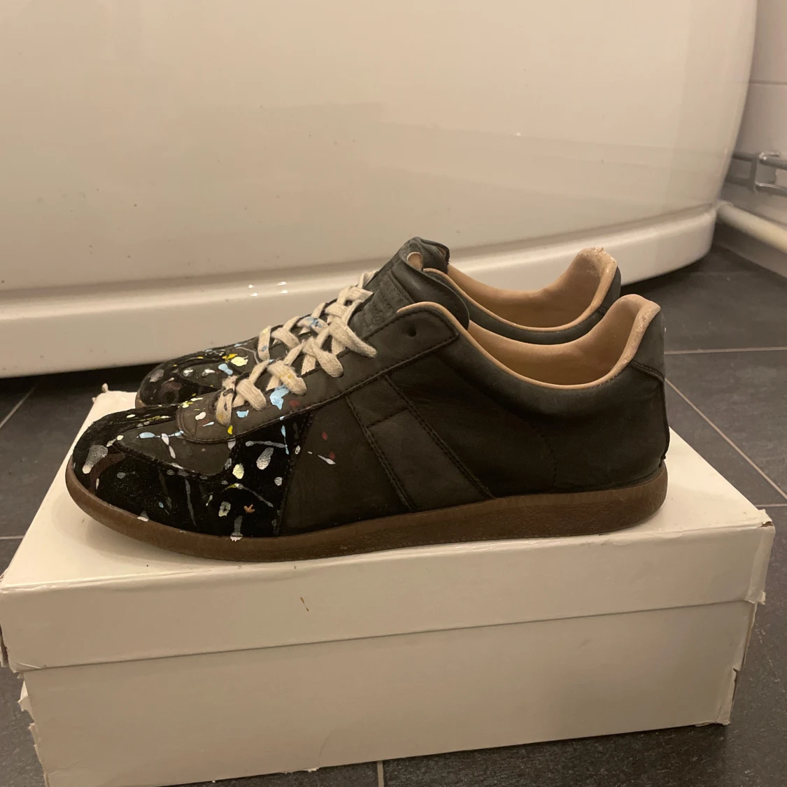 Maison Margiela German army trainers (gats) - 91
