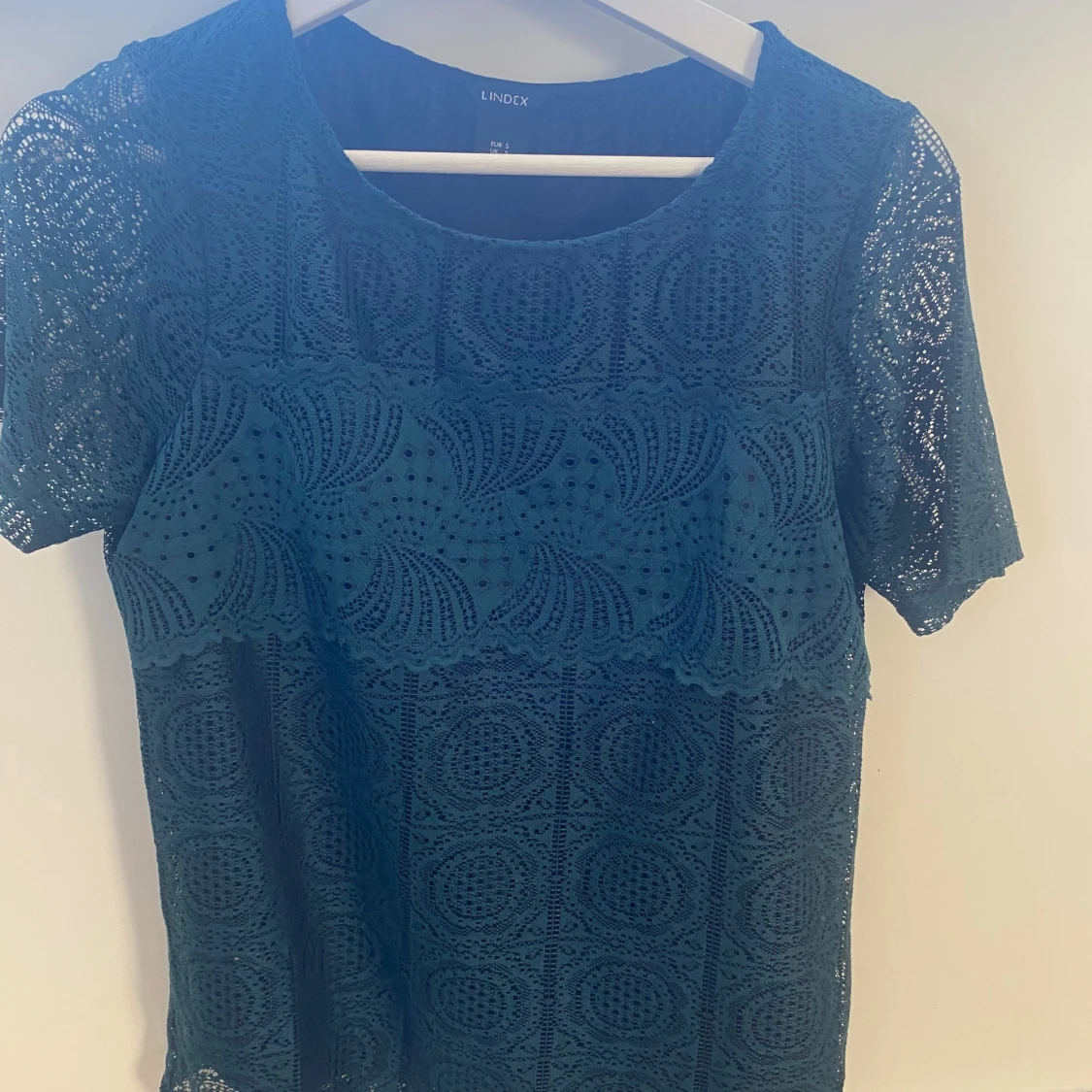 Grön spets tröja - 1