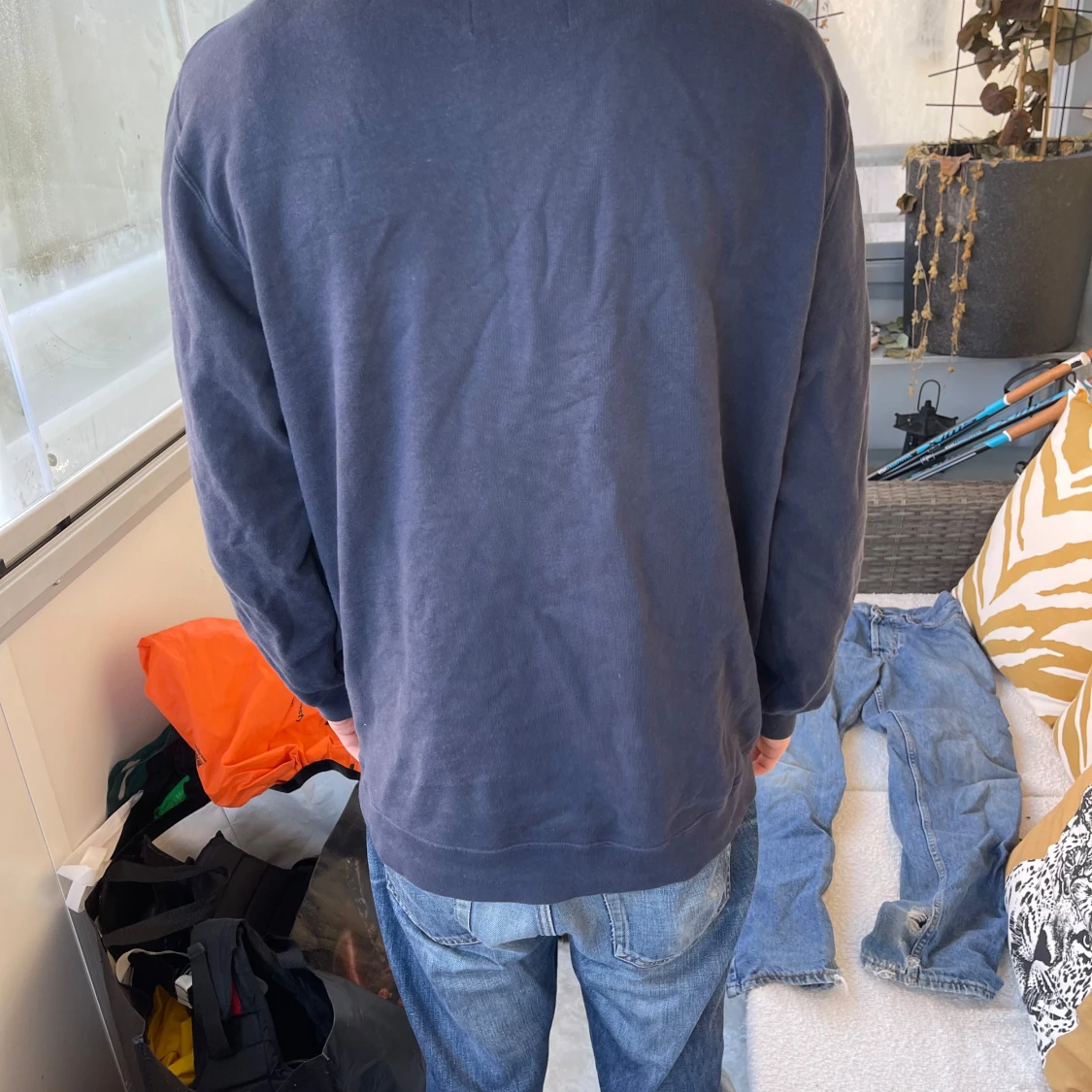 Mörkblå sweatshirt från Edwin - 1