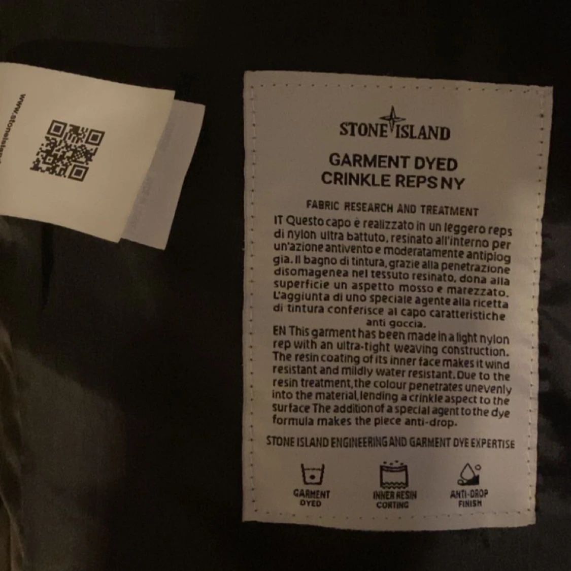 Svart jacka från Stone Island - 2