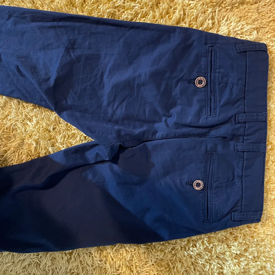 Mörkblå byxor från Hampton Republic - 3