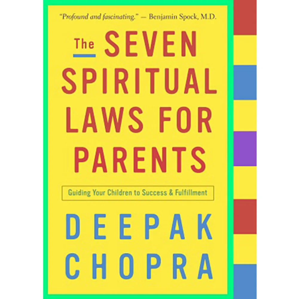 The Seven Spiritual Laws of Success was a phenomenon that touched millions of lives. Its author, Deepak Chopra, received thousands of letters from parents who expressed the desire to convey the principles they had learned to their children, along with questions about how to do so. The Seven Spiritual Laws for Parents is Dr. Chopra’s answer to those parents who wish to raise children with values that satisfy spiritual needs as well as create the experience of abundance. Exploring specific ways to practice the Seven Spiritual Laws as a family, Chopra explains how to convey these laws to children, and how to embody them in age-specific activities each day.The Seven Spiritual Laws for Parents moves us beyond a focus on private triumphs and failures to experience the spiritual nature of communion with family, to share with those closest to us the infinite riches of innocence and love.The deepest nurturing you can give your child is spiritual nurturing.There are seven simple sayings that can have a profound impact on your child’s life. • Everything is possible.• If you want to get something, give something.• When you make a choice, you change the future.• Don’t say no—go with the flow.• Every time you wish or want, you plant a seed.• Enjoy the journey.• You are here for a reason.Raised with these insights, every child can obtain the success that comes from having the most valuable skills anyone can possess: the ability to love and have compassion, and the capacity to feel joy and spread it to others. In this essential work for every parent, Deepak Chopra reflects on his experiences as a father as well as his own spiritual journey and offers profound and practical ways for sharing these principles with your children. Also available as a Random House AudioBook    Format Häftad   Omfång 160 sidor   Språk Engelska   Förlag Crown Publishing Group   Utgivningsdatum 2006-03-28   ISBN 9781400097852  . Böcker.