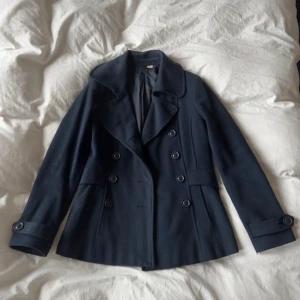 wool blend sailor coat - gott skick!
