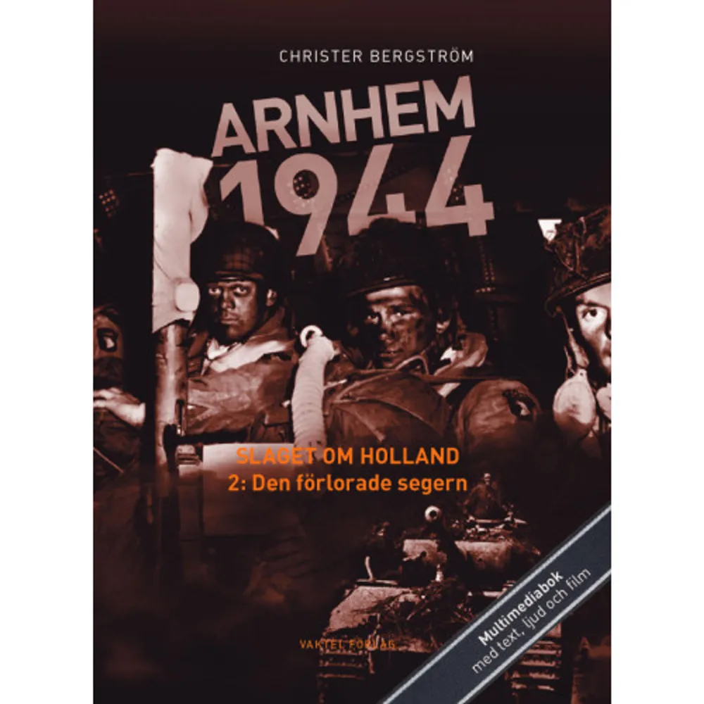     Operation Market Garden – en bro för lite   I mitten av september 1944 såg det ut som om Hitlers Tyskland skulle besegras inom några månader eller kanske veckor. På två dagars blixtframryckning stod det brittiska pansaret i holländska Nijmegen. De tyska militära förbanden var både demoraliserade och ytterst försvagade. En dryg mil längre norrut höll brittiska fallskärmsjägare bron över Rhen vid Arnhem. Om det brittiska pansaret tog sig över den bron, skulle Ruhrområdet och Tyskland ligga öppet för de allierades övermäktiga arméer.   Hur kunde allt gå så fel? Inom loppet av 24 timmar rasade hela den allierade segermarschen. Nästan obegripliga misstag på den allierade sidan och en kombination av tur och skicklighet på den tyska sidan gjorde att seger förbyttes i nederlag.   Den gängse historieskrivningen är full av missförstånd och förvrängningar. Genom ett mångårigt forskningsarbete i förstahanskällor kan Christer Bergström presentera en i stora delar dramatiskt ny bild av operation Market Garden, och visar på ett övertygande vis att planen hade goda förutsättningar att lyckas.   Här ges framför allt stort utrymme åt markstyrkorna på den allierade sidan, och det fortsatta slaget om Holland – som kulminerade i det ganska okända pansarslaget vid Overloon – skildras också.   Genom sin seger i Arnhem vann tyskarna tid och fick kraft till sitt fruktansvärda motanfall mot de allierade i Ardennerna vintern 1944.      Del 1 - 