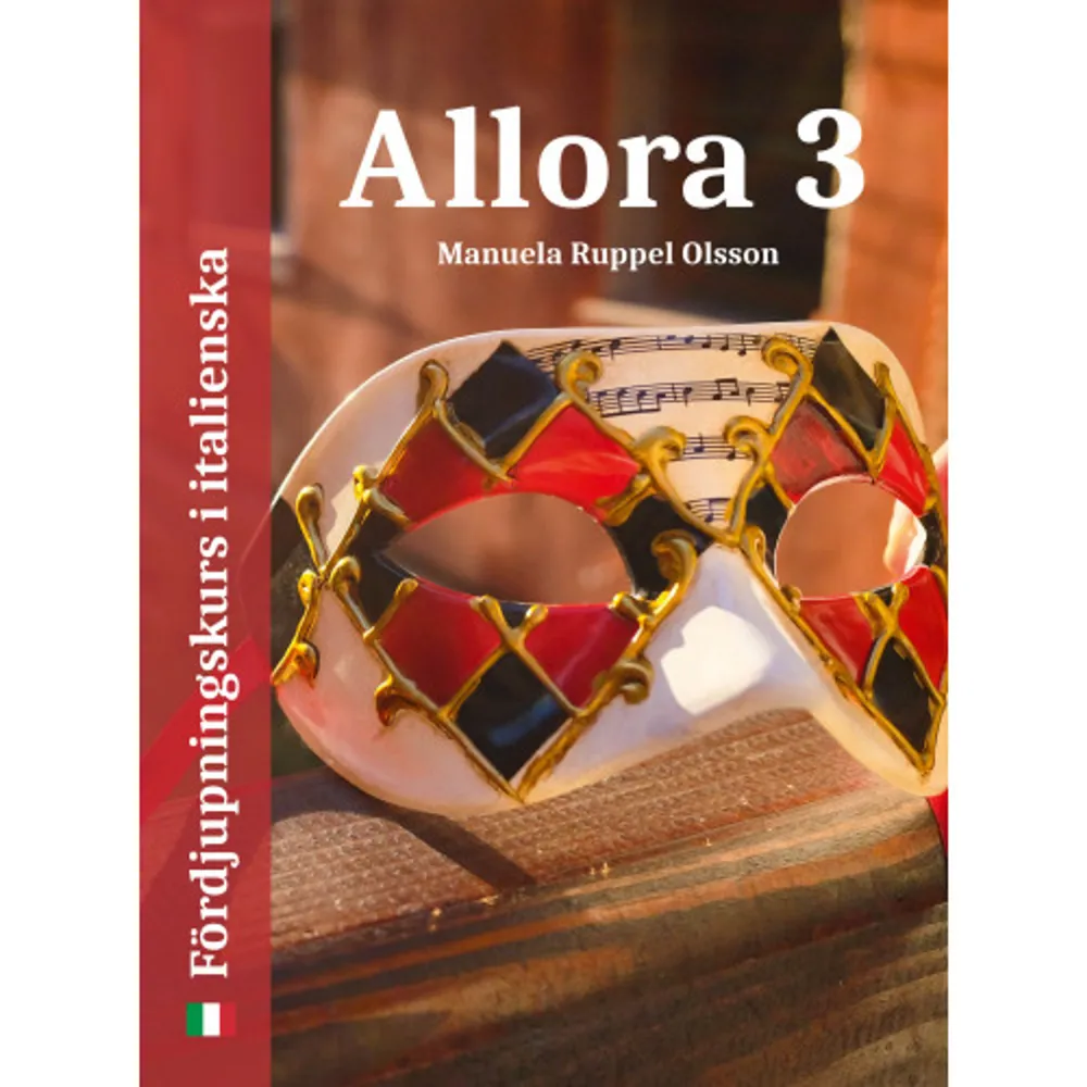 Allora är en läromedelserie i italienska 1-3 för gymnasiet och vuxen­utbildningen som kan användas i grupp med lärare eller för självständiga studier. De tre böckernas struktur gör det lätt att individanpassa och variera undervisningen. Allora 3 tar vid där Allora 2 slutar, med repetition och nya moment – som att göra jämförelser, uttrycka sig om framtiden, beställa på restaurang, binda ihop meningar med relativa pronomen, samt att använda pluskvamperfekt, konditionalis och konjunktiv. Boken består av 8 huvudkapitel och ett extra kapitel om kultur- och sportevenemang i Italien under året. Varje kapitel innehåller en huvud­text, språkliga förklaringar, övningar och ordlistor samt rikligt med illustrationer och fotografier som ger en god inblick i det moderna Italien. Alla kapitel innehåller också kortare eller längre texter på italienska som tar upp det typiskt italienska när det gäller vardagsliv, kultur, geografi, traditioner och mat.Längst bak i boken finns facit till övningarna, en grammatisk översikt, alfabetiska ordlistor, både italiensk-svensk och svensk-italiensk, och översättningar av de inlästa texterna. Boken innehåller även extra övningar som kan användas för test. Facit för dem finns på webben.Innehållet i Allora 3 är en tillämplig av den andra och delvis den tredje nivån på den europeiska nivåskalan (A2- B1) för inlärning av främmande språk.    Format Flexband   Omfång 230 sidor   Språk Svenska   Förlag Bilda förlag   Utgivningsdatum 2023-06-22   ISBN 9789198457957  . Böcker.