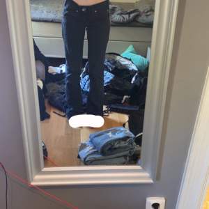 jättefina gamla svarta bootcut miss sixty jeans, lite slitna men inte så det märks. lite stora på mig som är storlek 24-26 originalpris typ 1500?? idk