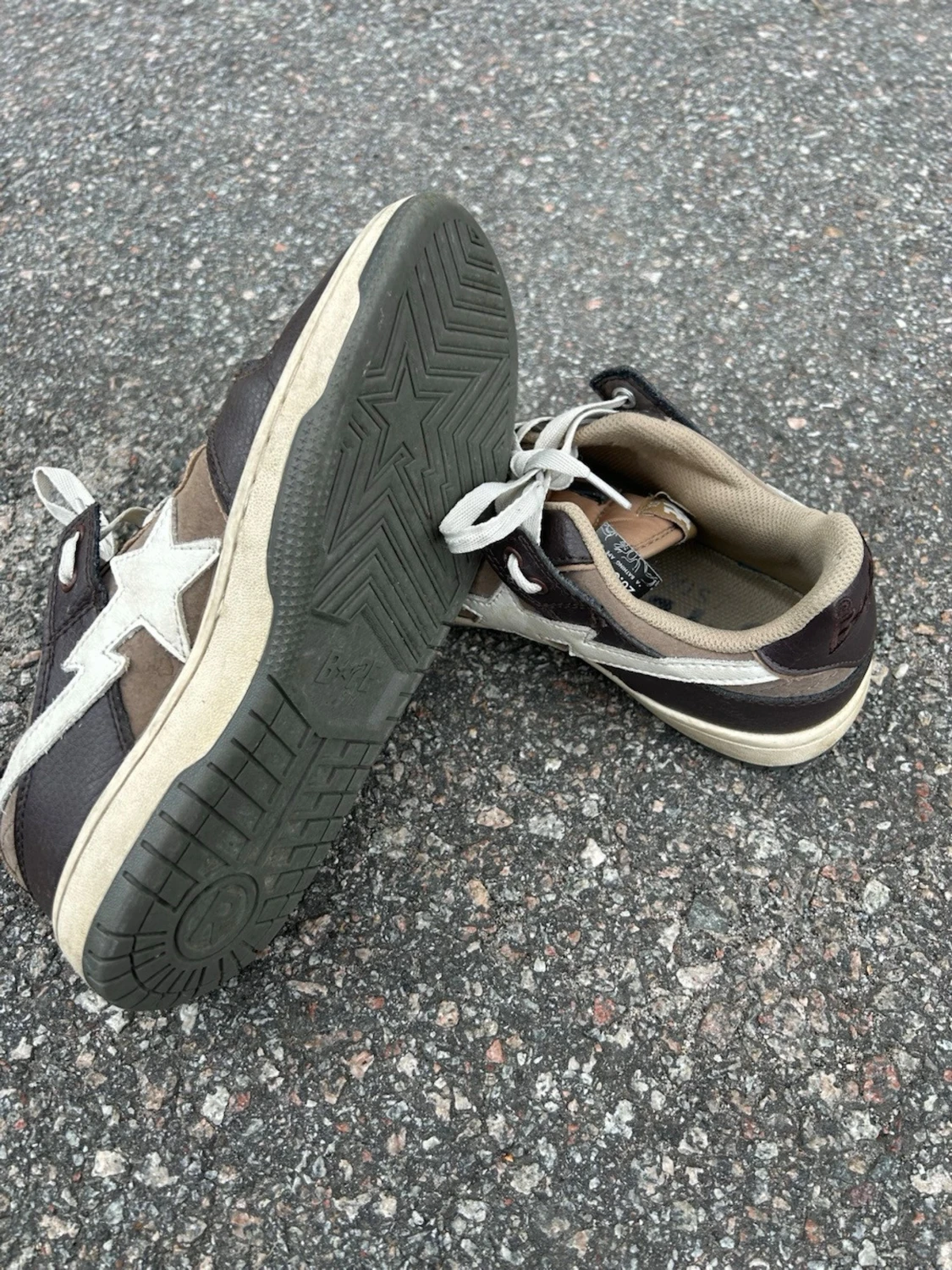 Bruna Bape Sta sneakers med stjärna - 2