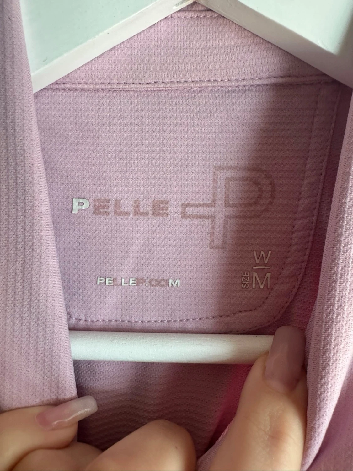 Rosa långärmad polotopp från Pelle P - 2
