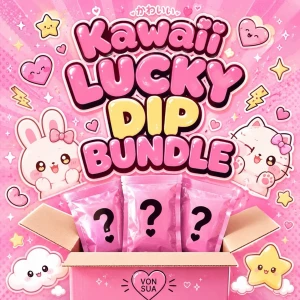 LuckyDipBundle (S), 3st, - 🎁 LUCKY DIP BUNDLE 🎁 ✨ 3 (set) slumpmässiga press-on-set 💖 99 kr 📦 Värde 267 kr+ OBS.Detta är slumpmässiga set som är kawaii, både extra korta, korta,medium och långa naglar i olika färger och kombinationer kan tillkomma 💛✨