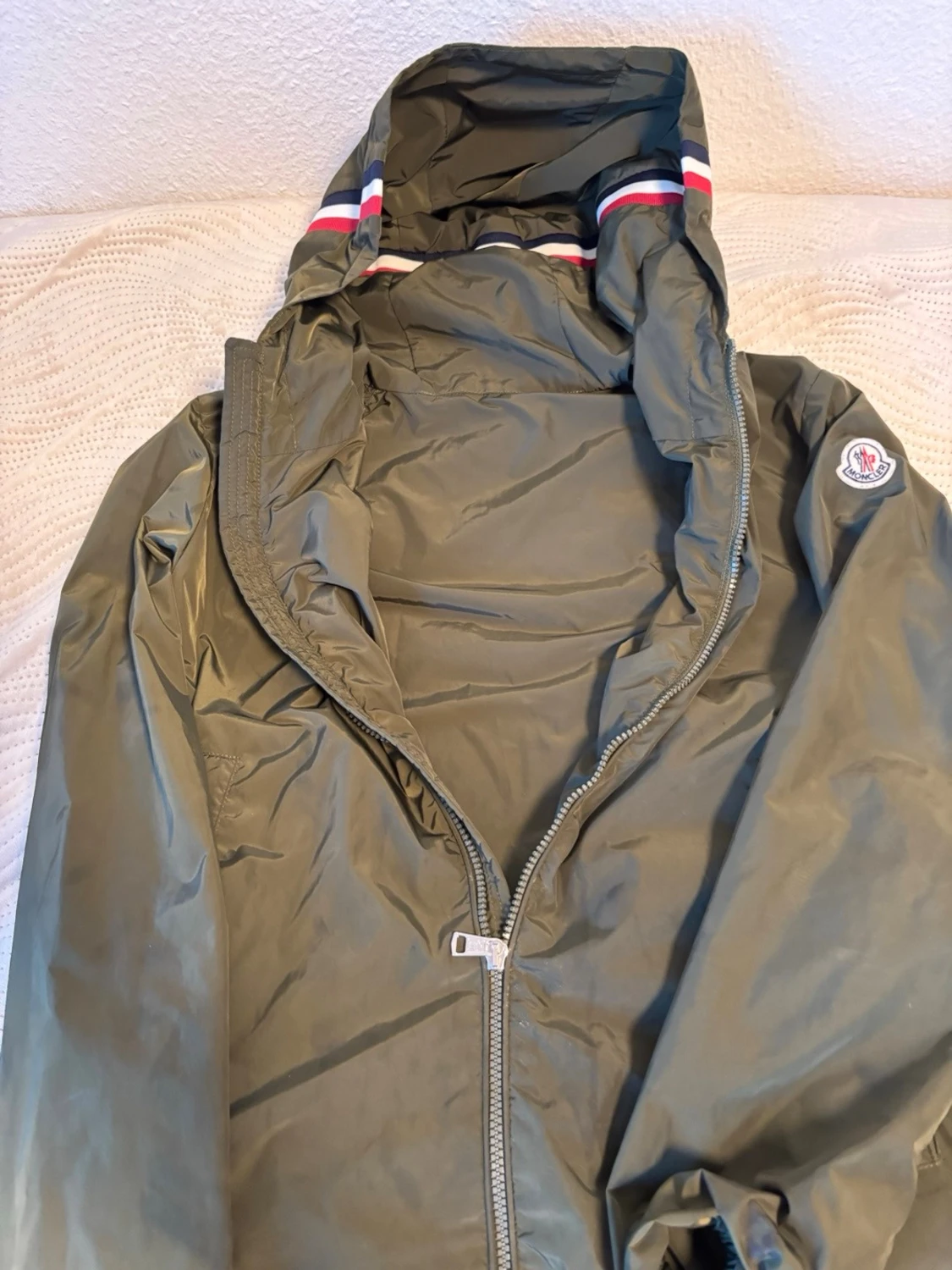 Grön Moncler Windbreaker