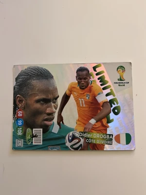 Drogba + 6 Ligue 1 fotbollskort - Drogba + 6 sällsynta Ligue 1 kort.
