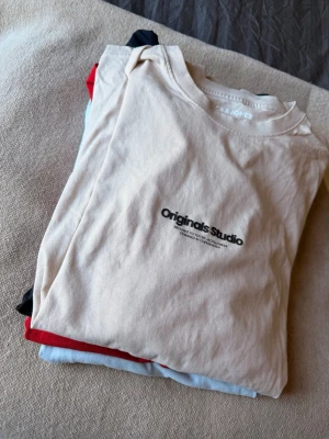 T-shirtpaket olika märken  - Säljer paket med t-shirts från olika märken, dressman, lacoste, lyle and scott m.m. Storlekarna L-XL