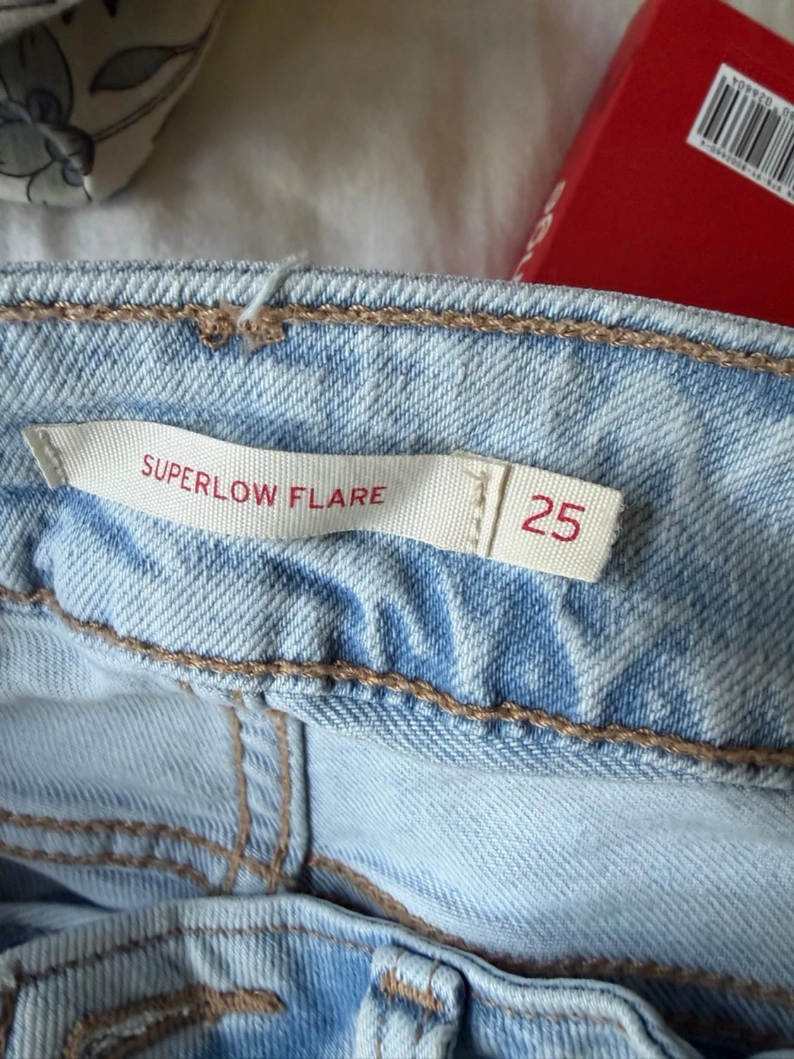 Ljusblå bootcut jeans Levi's - 2