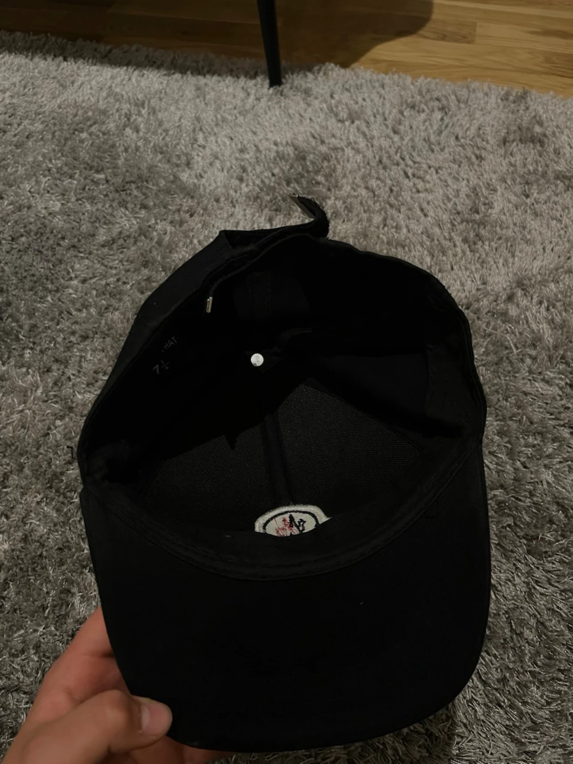 Svart keps från Moncler - 2