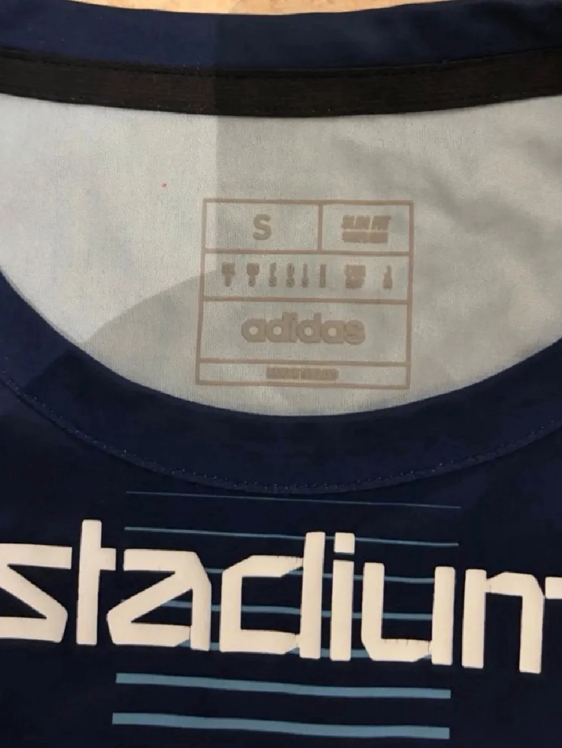Blårandig Djurgården matchtröja Adidas - 3