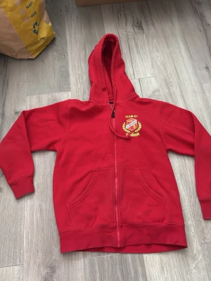 Almtuna hoodie  - Bra skick, *OBS finns flickar vid fickorna se bild, går kanske bort i tvätt. 