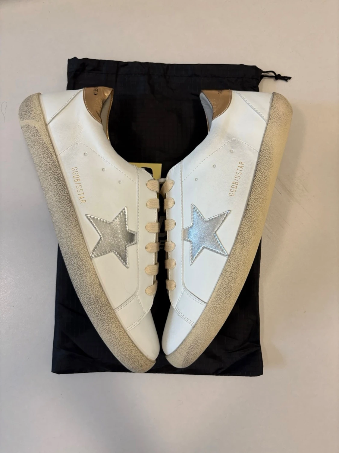 Vita golden goose skor - 1