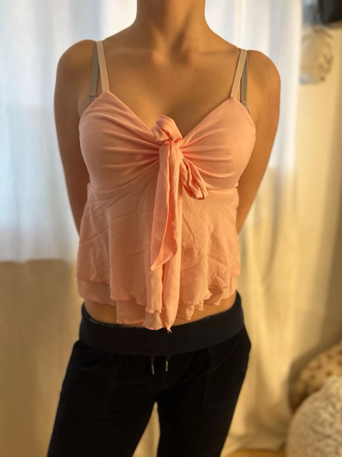 Rosa sommar topp - 1