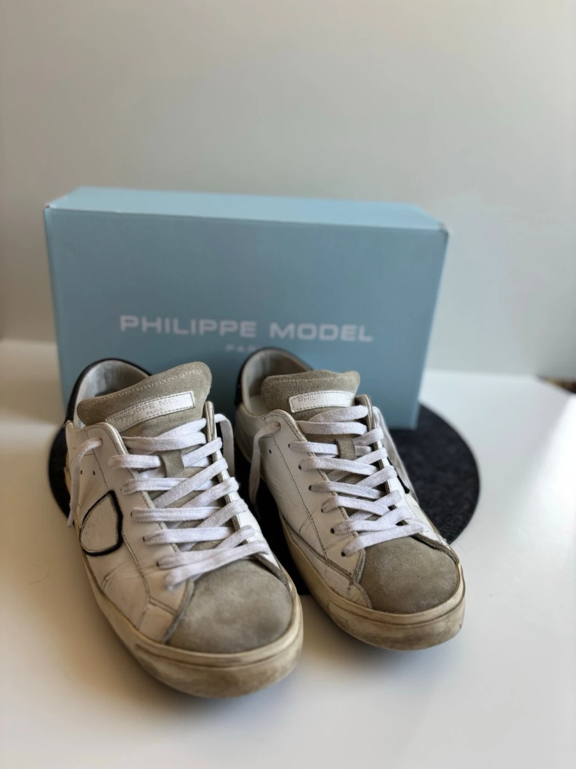 Philippe Model vita sneakers - 1