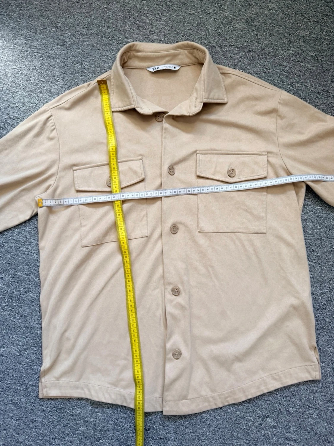 Beige overshirt från Zara - 2