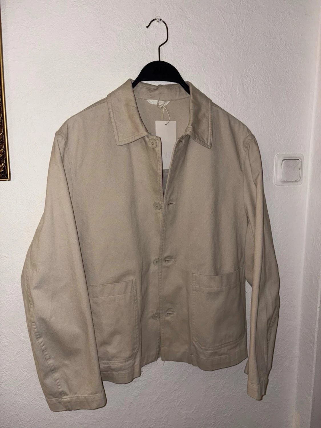 Zara Beige overshirt - 2