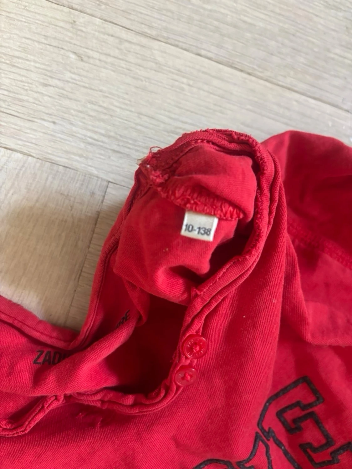 Röd långärmad t-shirt Zadig & Voltaire - 2