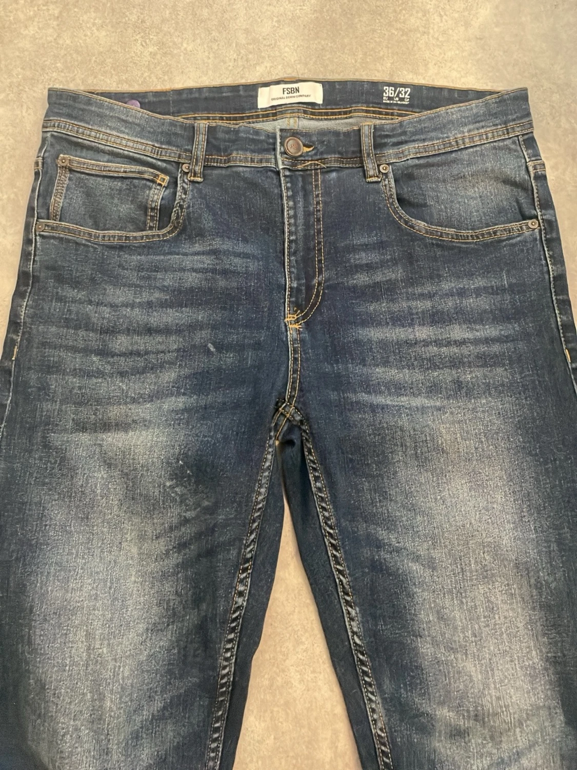 Mörkblå jeans från FSBN - 1