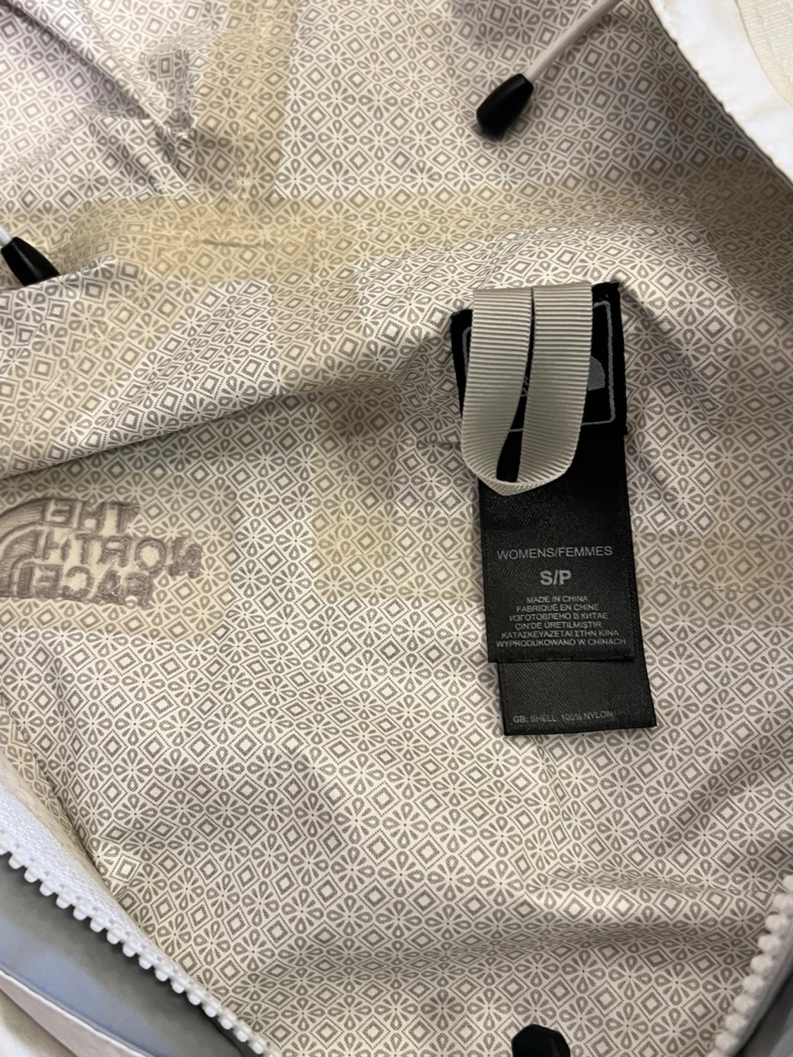 Vit regnjacka från The North Face - 3