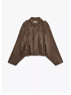 Brun Mocka Jacka Zara - Brun mocka jacka ifrån Zara. Nytt skick och superfin!