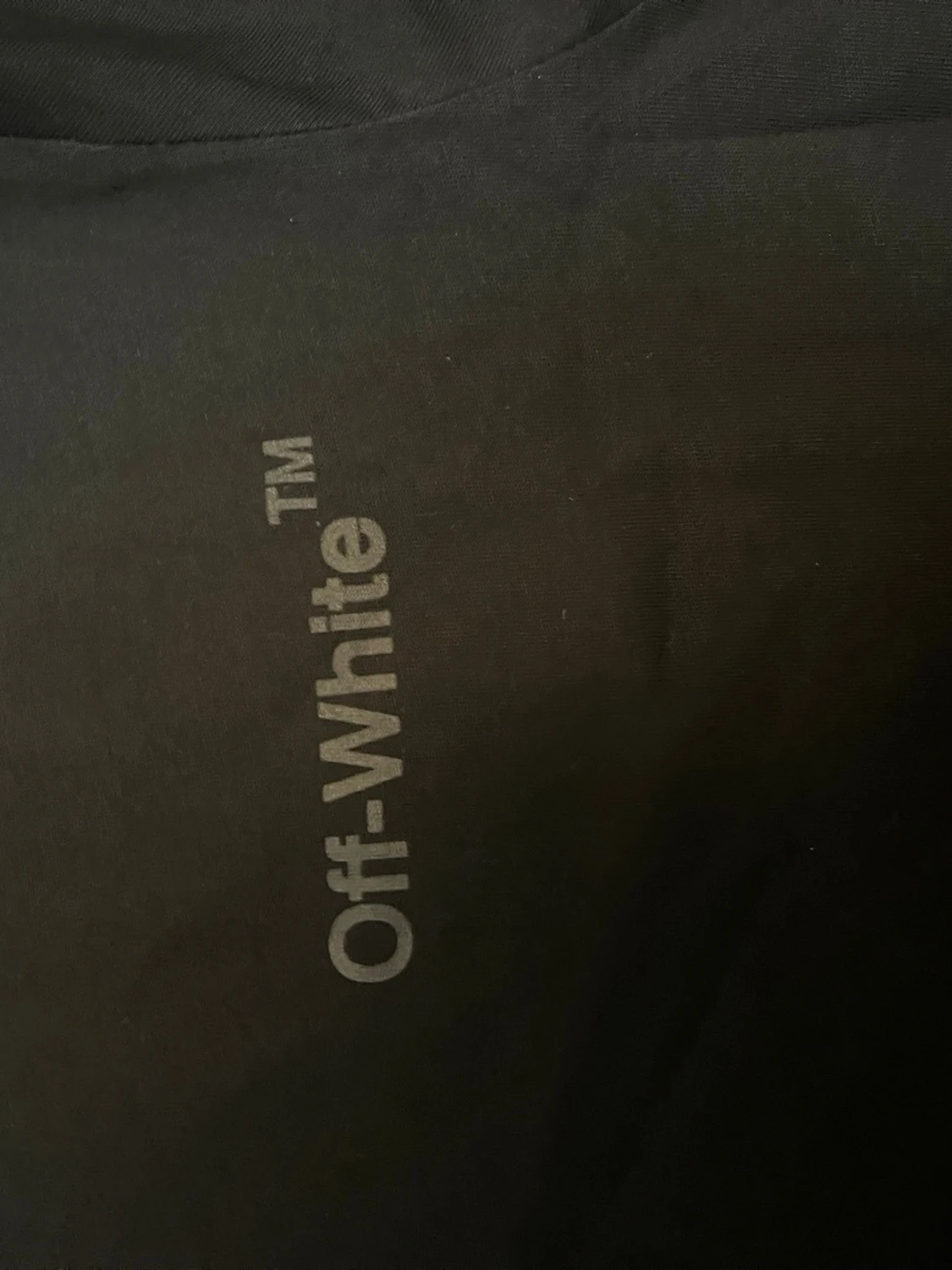Svart Off-White t-shirt i bomull - 1