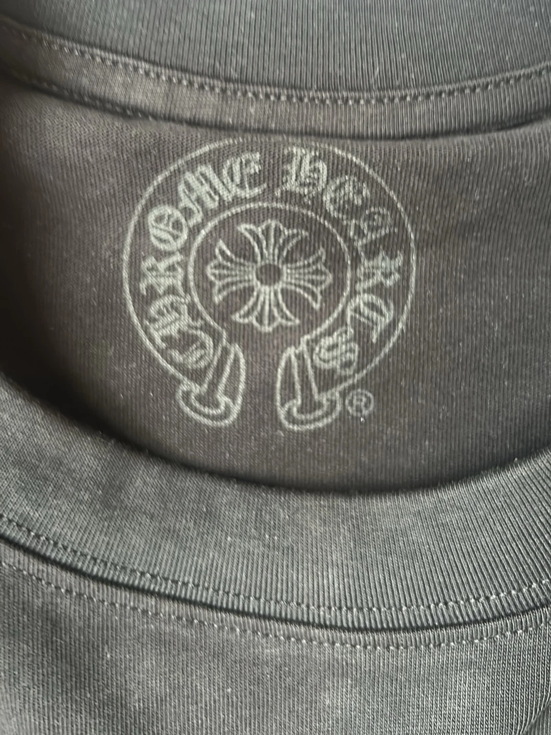 Svart långärmad topp från Chrome Hearts - 1