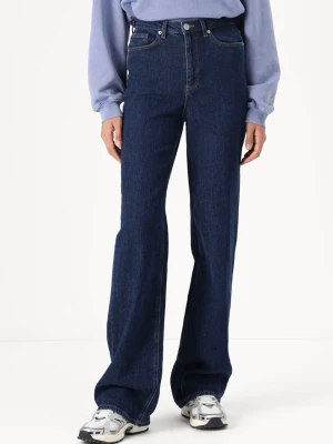 Långa mörkblåa jeans - Längd 36, supersnygg passform och najs färg, SÅÅ snygga