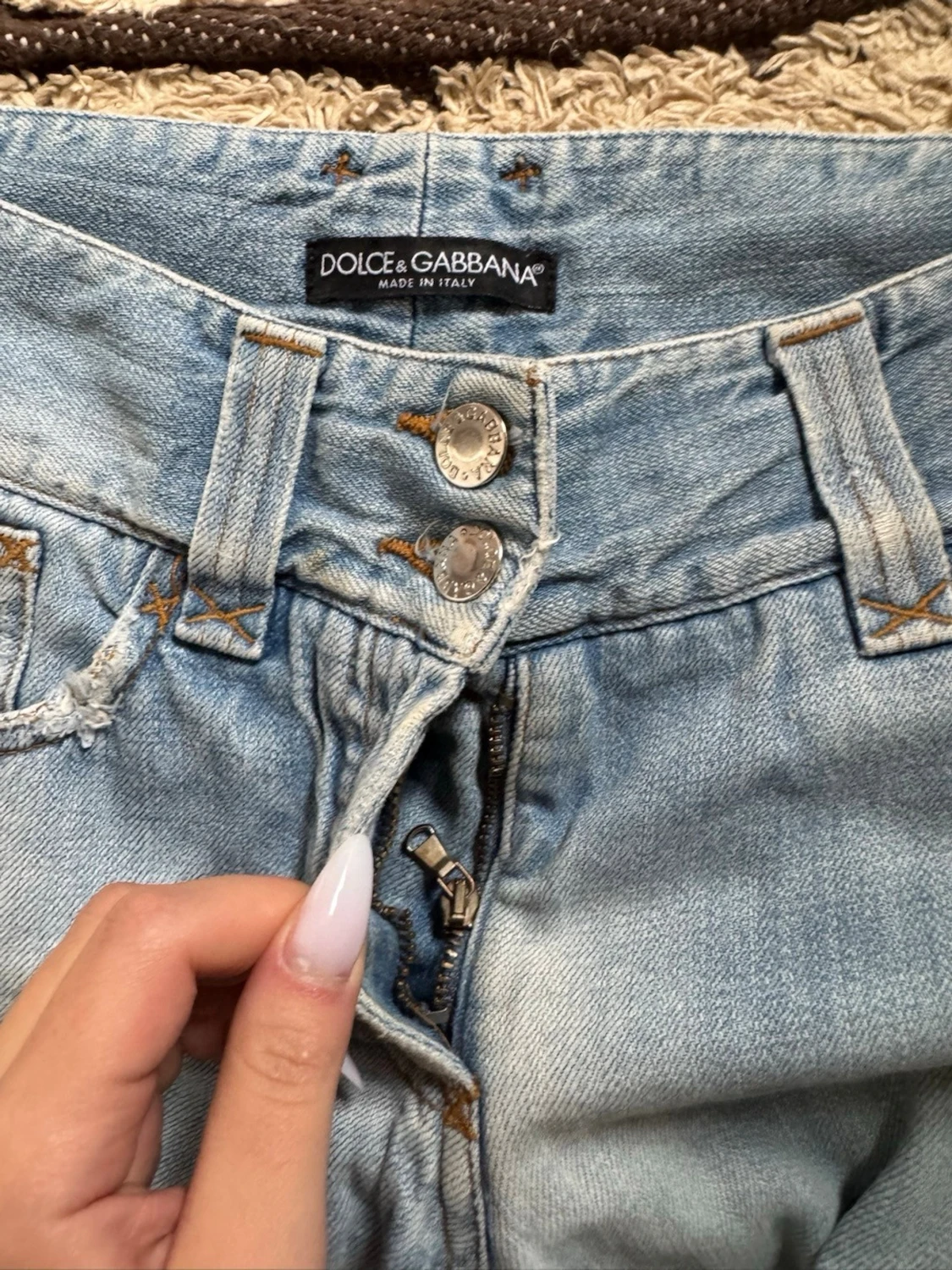 Ljusblå jeans från Dolce & Gabbana - 2