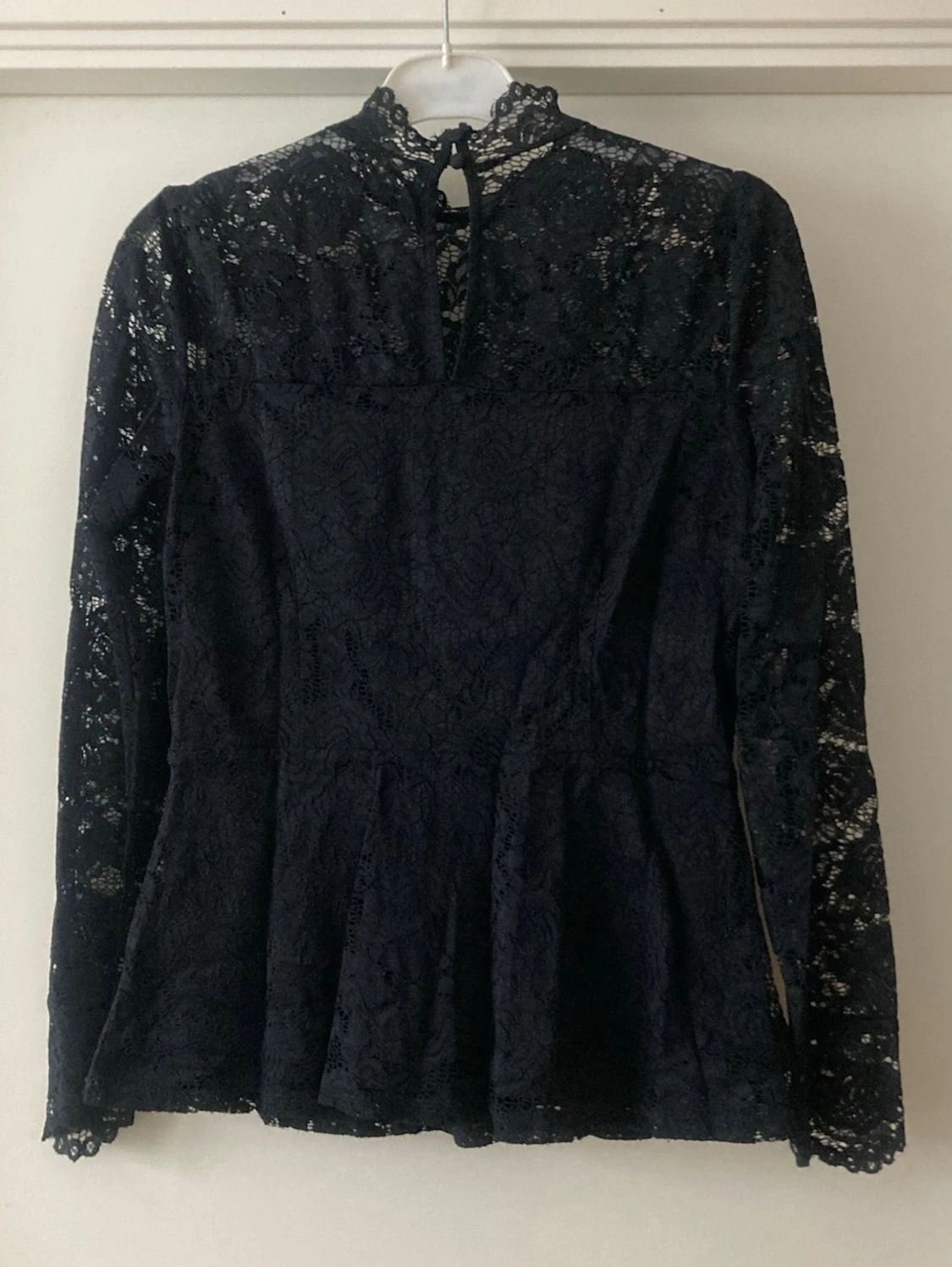 🍒Svart spetsblus🍒 - 1