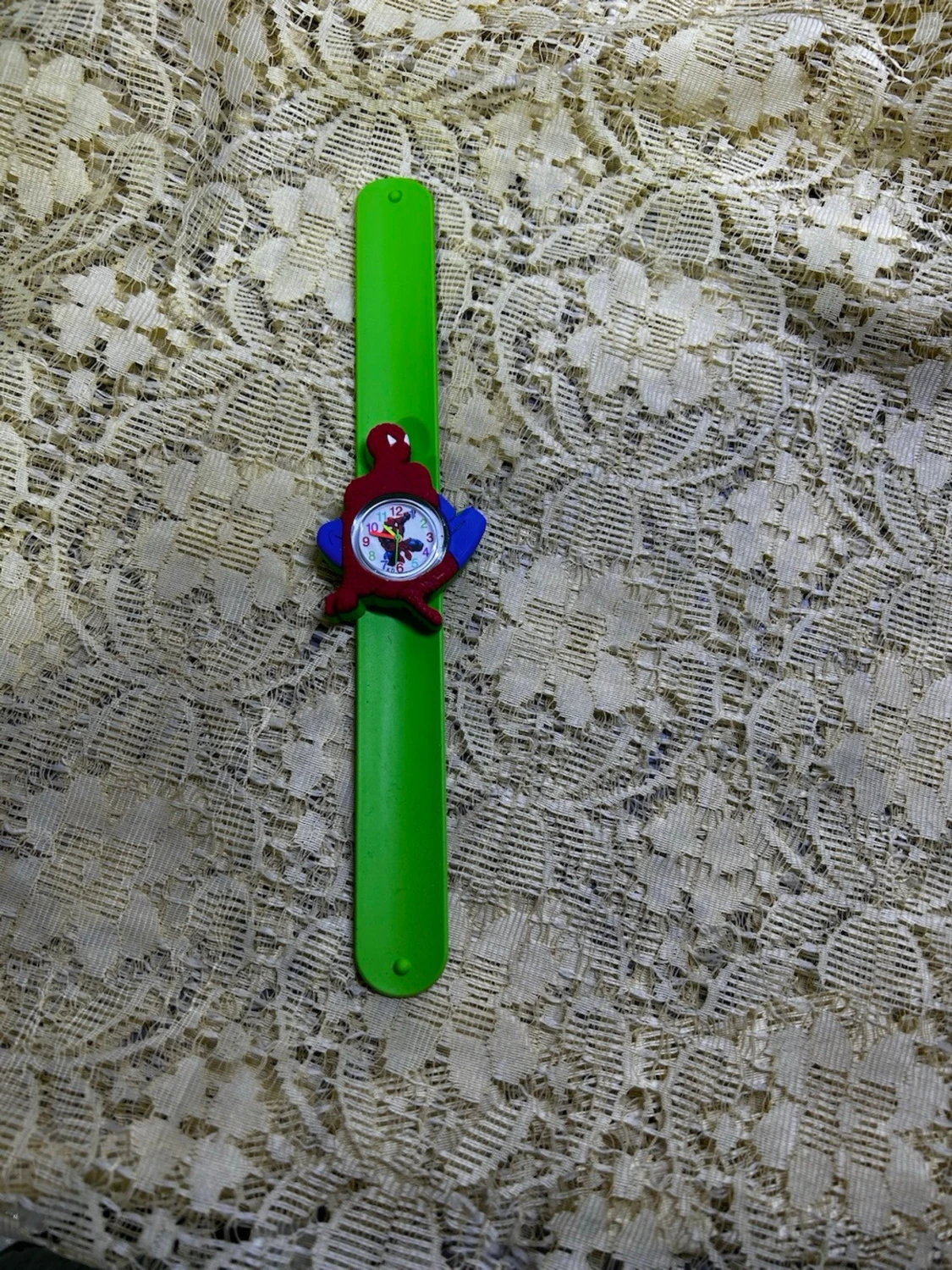 Färgglad slap-on barnklocka - 1