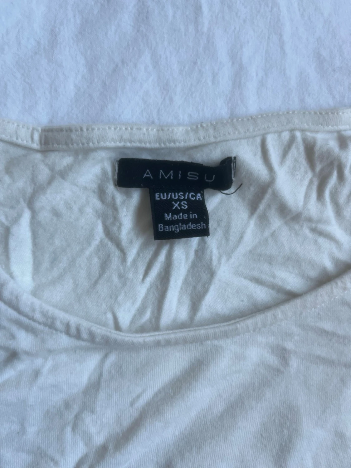 Vit långärmad topp från Amisu - 1