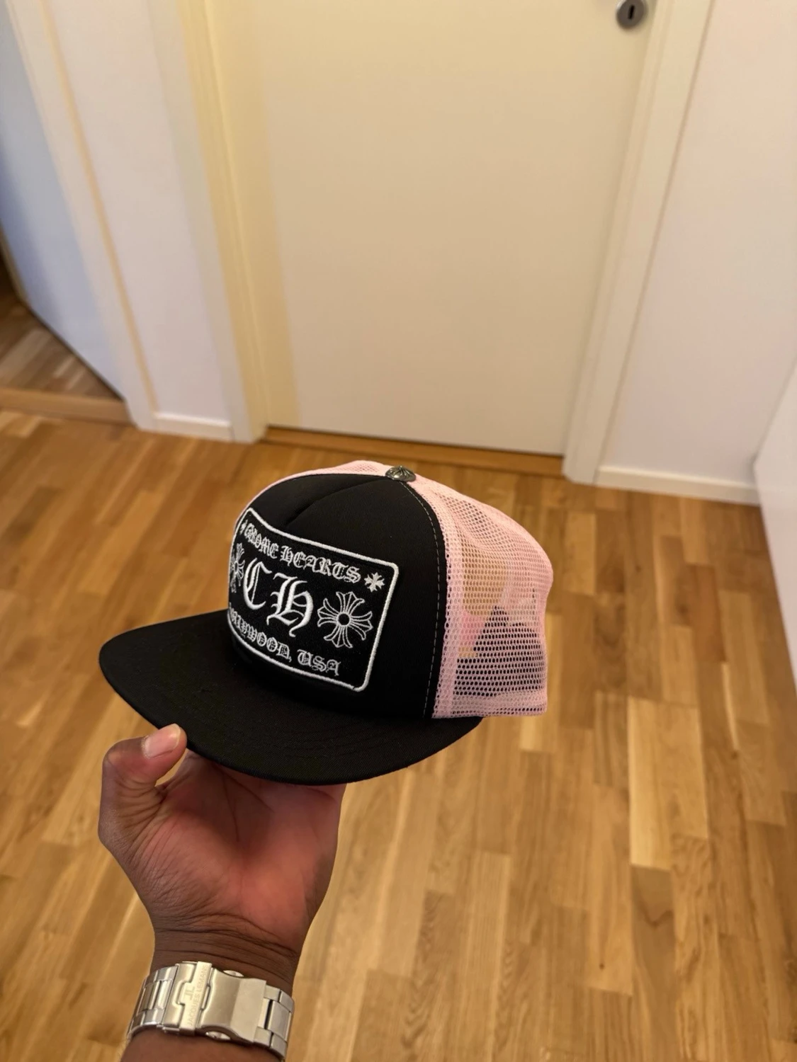 CH keps svart/rosa - 2