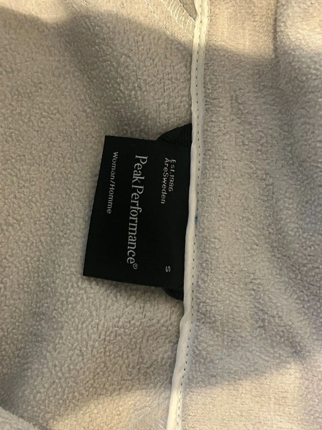 Blå vindjacka Peak Performance dam  - 1