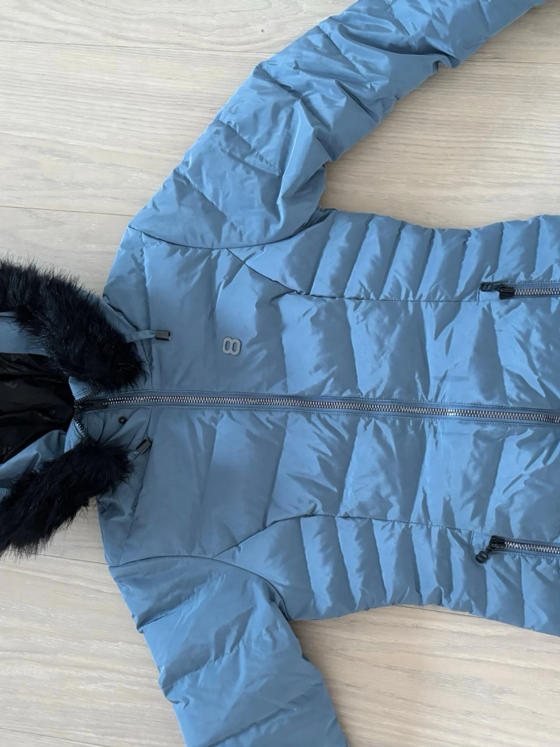 Ljusblå skidjacka - 4